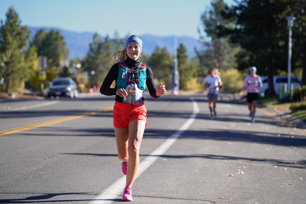 Scenes from Day 2 of the Lake Tahoe Marathon