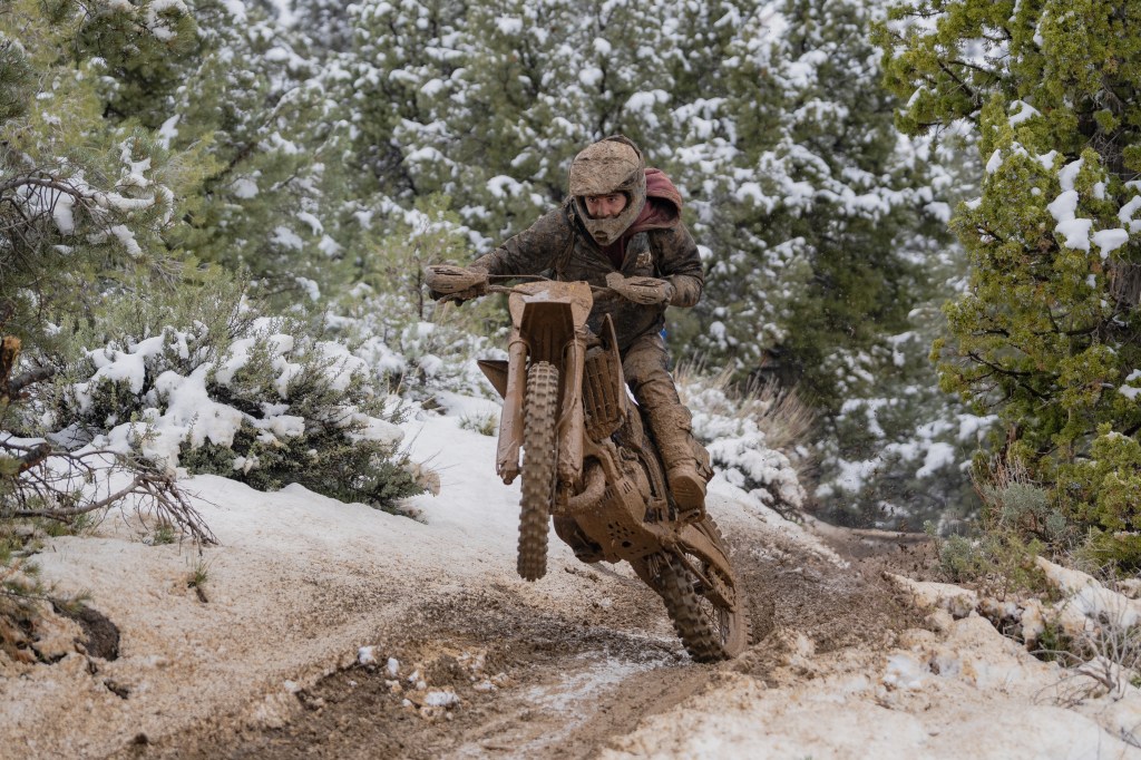 Scenes from a Memorable Muddy and Snowy Virginia City Grand Prix (Saturday)