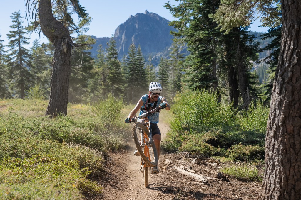 2025 Downieville Classic XC as Seen from Sunrise Trail